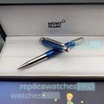 Faux Mont blanc Writers Edition Le Petit Prince Rollerball Pen Sky Blue 164